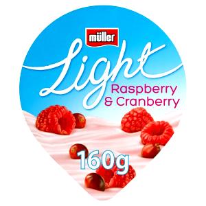 1 Serving Cranberry-Raspberry Yogurt