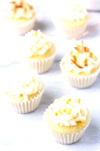 1 Serving Creamy Coconut Cupcakes