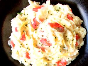 1 Serving Creamy Lobster-Topped Mashed Potatoes For Lunch