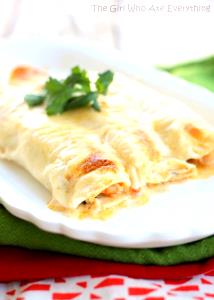 1 serving Creamy Shrimp Enchilada