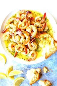 1 Serving Create Your Own Garlic Shrimp Scampi For Dinner