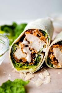 1 Serving Crispy Chicken Caesar Wrap