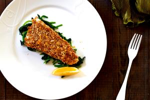 1 serving Crusted Sole