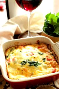 1 serving Crustless Spinach Quiche