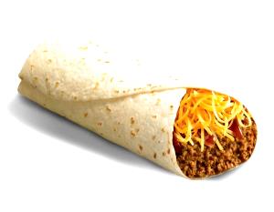 1 Serving Del Beef Burrito