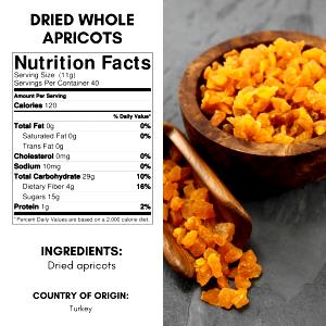 1 Serving Diced Dried Apricots