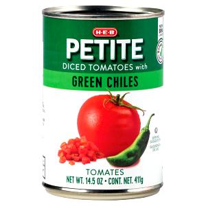 1 Serving Diced Tomatoes With Diced Green Chile