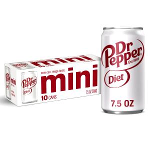 1 Serving Diet Dr. Pepper - Small