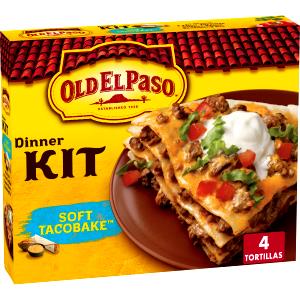 1 Serving Dinner Kit, Soft Taco Bake, Pad