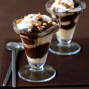 1 Serving Double Chocolate Fudge Sippable Sundae, Regular