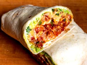 1 Serving Egg Burrito W/Beans & Meat