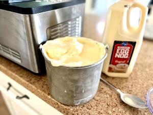 1 Serving Egg Nog Ice Cream - Gotta Have İt Size