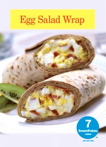 1 serving Egg Salad Snack Wrap