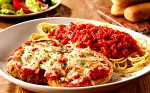 1 serving Eggplant Parmigiana (Lunch)