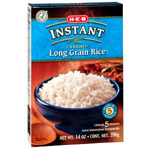 1 Serving Enriched Pre-Cooked Long Grain Instant Rice