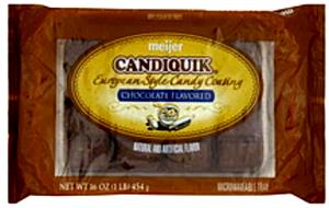 1 Serving European Style Candy Coating - Candiquik - Chocolate Flavored