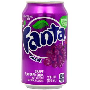 1 Serving Fanta Grape Soda Small