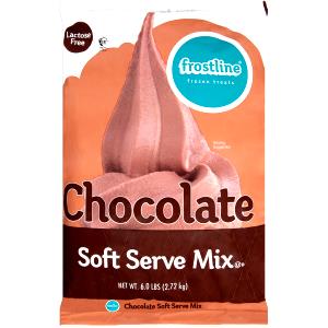 1 Serving Fat Free Dutch Chocolate Soft Serve - Regular