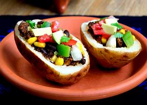 1 Serving Fiesta Spud With Chili