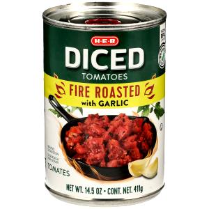 1 Serving Fire Roasted Diced Tomatoes W Garlic