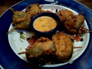 1 serving Firecracker Stuffed Jalapenos with Chile con Queso