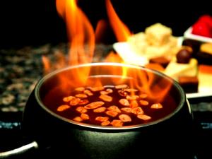 1 Serving Flaming Turtle Chocolate Fondue