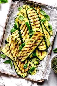 1 serving Fresh Grilled Zucchini