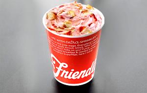 1 Serving Friend-Z Strawberry Shortcake Ice Cream