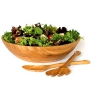 1 serving Garden Salad (No Dressing)