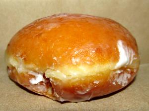 1 Serving Glazed Kreme Filled Doughnut