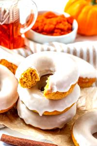 1 Serving Glazed Pumpkin Spice Doughnut