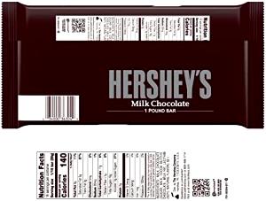 1 Serving Gluten Free Candy Bar - Milk Chocolate