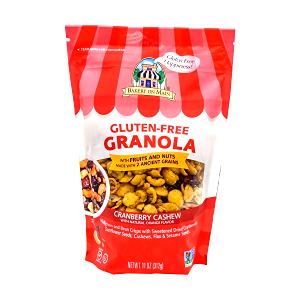 1 Serving Gluten Free Cranberry Orange Cashew Granola