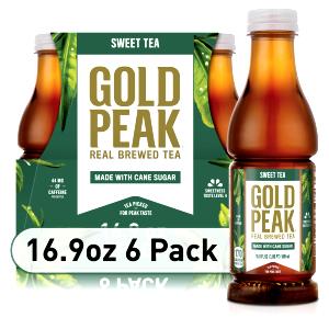 1 Serving Gold Peak Sweetened Black Tea 16 Oz