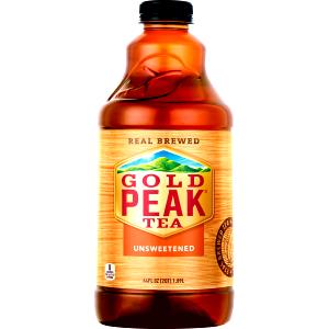 1 Serving Gold Peak Un-Sweetened Black Tea 21 Oz