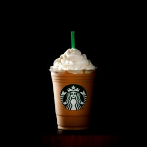 1 Serving Grande - Caffe Vanilla Frappuccino Blended Coffee - No Whip - Whole Milk