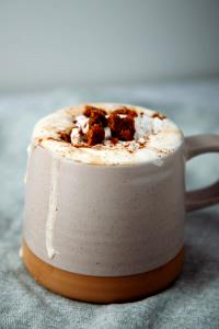 1 Serving Grande - Iced Gingersnap Latte - No Whip - Soy (CD) Milk