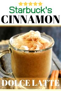 1 Serving Grande - Cinnamon Dolce Latte With Sugar-Free Syrup - Soy (US) Milk