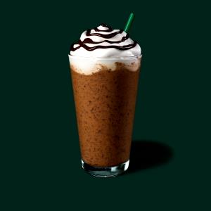 1 Serving Grande - Java Chip Frappuccino Blended Coffee - Whip - Soy (CD) Milk