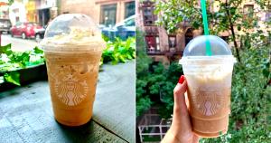 1 Serving Grande - Pumpkin Spice Frappuccino Blended Creme - No Whip - Nonfat Milk