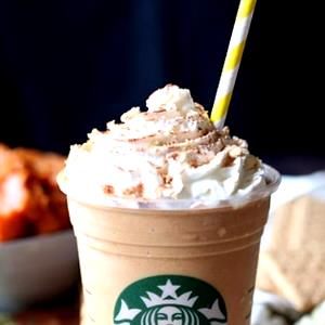 1 Serving Grande - Pumpkin Spice Frappuccino Blended Creme - Whip - Soy (US) Milk