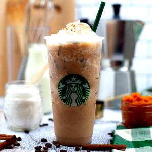 1 Serving Grande - Pumpkin Spice Frappuccino Blended Creme - Whole Milk