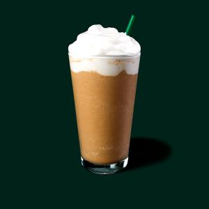 1 Serving Grande - White Chocolate Mocha Frappuccino Blended Coffee - No Whip - Soy (US) Milk