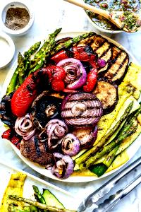 1 serving Grilled Seasoned Vegetables