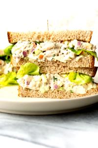 1 Serving Half Chicken Salad Sandwich