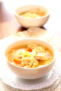 1 Serving Hearty Breast Of Chicken Soup