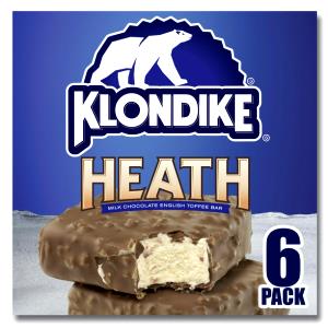 1 Serving Heath Ice Cream Bar - 6 Pack