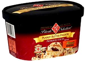 1 Serving Heavenly Creams Peanut Butter Passion Ice Cream