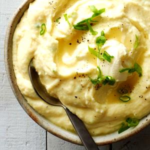 1 Serving Home-Style Mashed Potatoes For Lunch