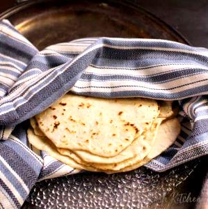 1 Serving Homemade Flour Tortillas